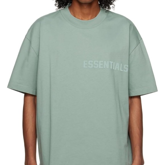 Fear of God Green Short Sleeve Tee Minimalist Design ( OVERSIZED ) - Picture 3 of 9